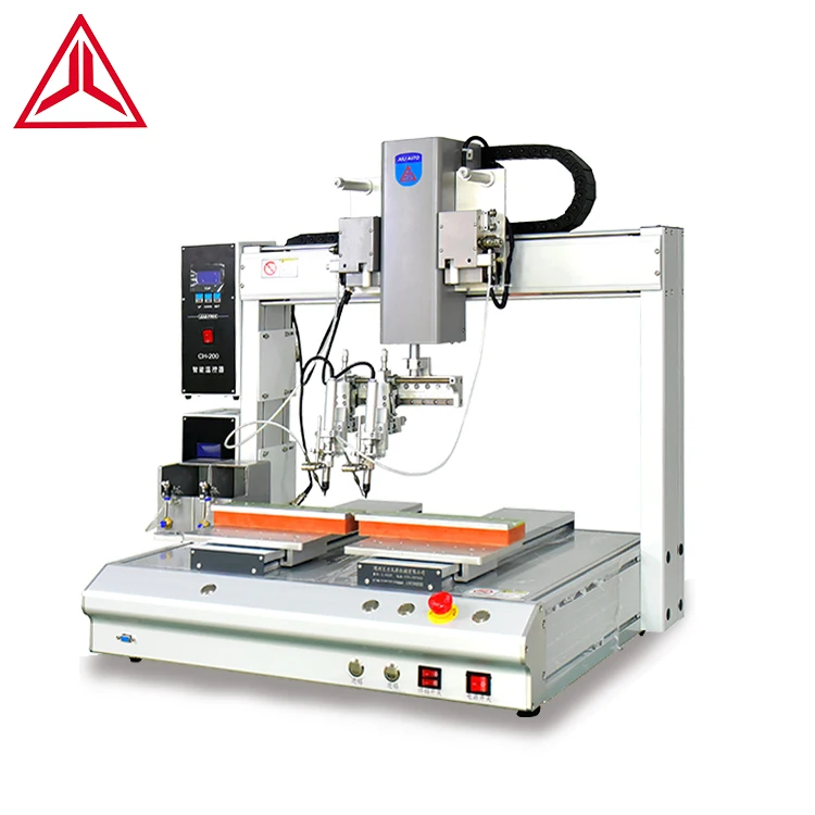 Печатная плата с четырьмя осями автоматическая паяльная машина с точки информация о пайке и перетащите пайки функция