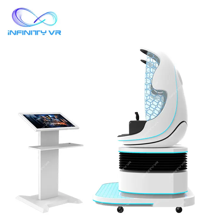 New Design VR Egg Chair Dinosaur Theme Park Virtual Reality Egg Chair Cinema Video Game Console Game Machine Small Area for Sale