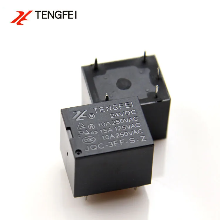  Tengfei Высокое качество 24V DC микро T73/3FF 5 Pin реле Pcb для