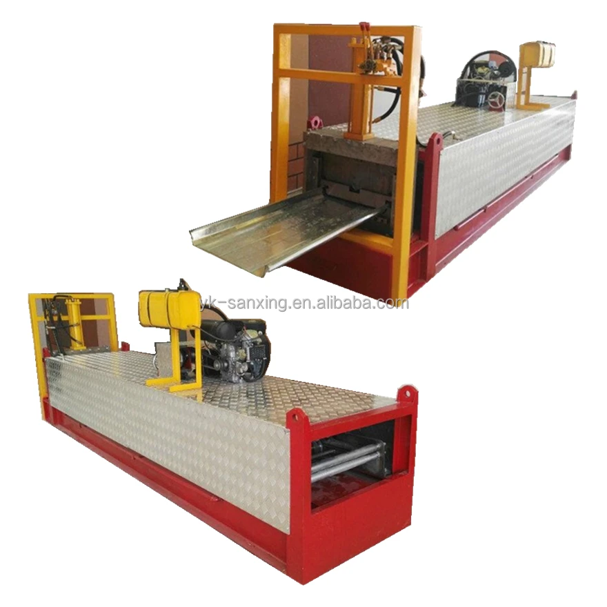 SX KR 18 Standing Seam Roof Making Machine