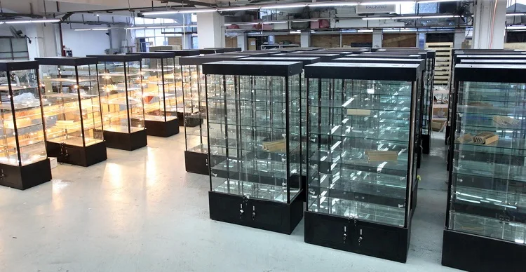 Лидер продаж прозрачный стеклянный дисплей для мобильного телефона счетчик мебели розничный магазин продажа мобильных телефонов