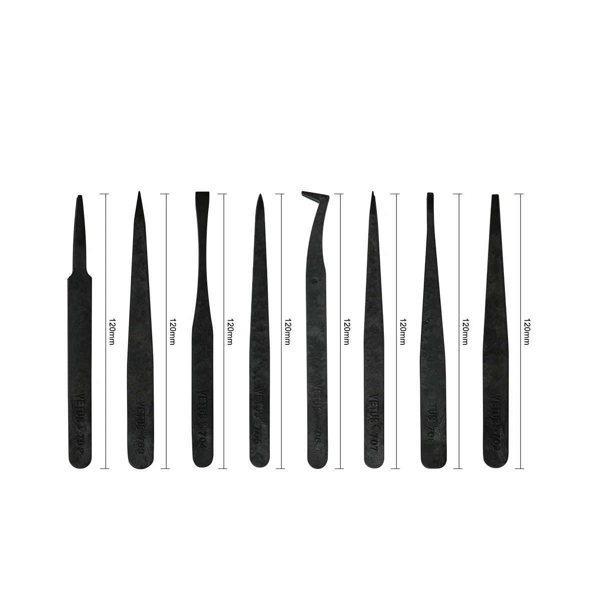 707 /702/703/704/705/706 False Insolation Clamp Small Items Cheaper China Original Plastic Vetus Tweezers