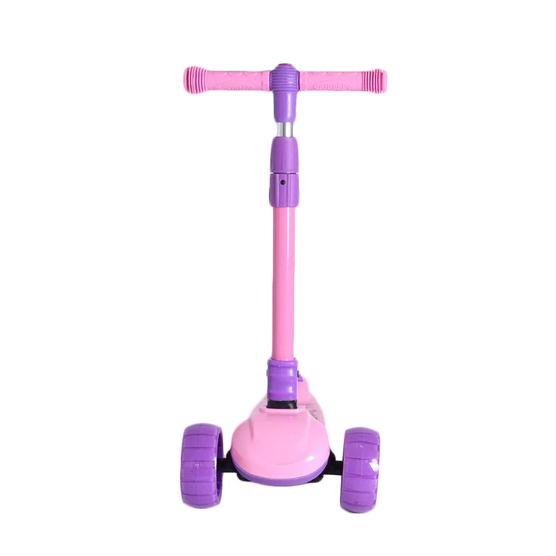 kid scooter three wheels kid music children foldable single foot slide scooter for children kids
