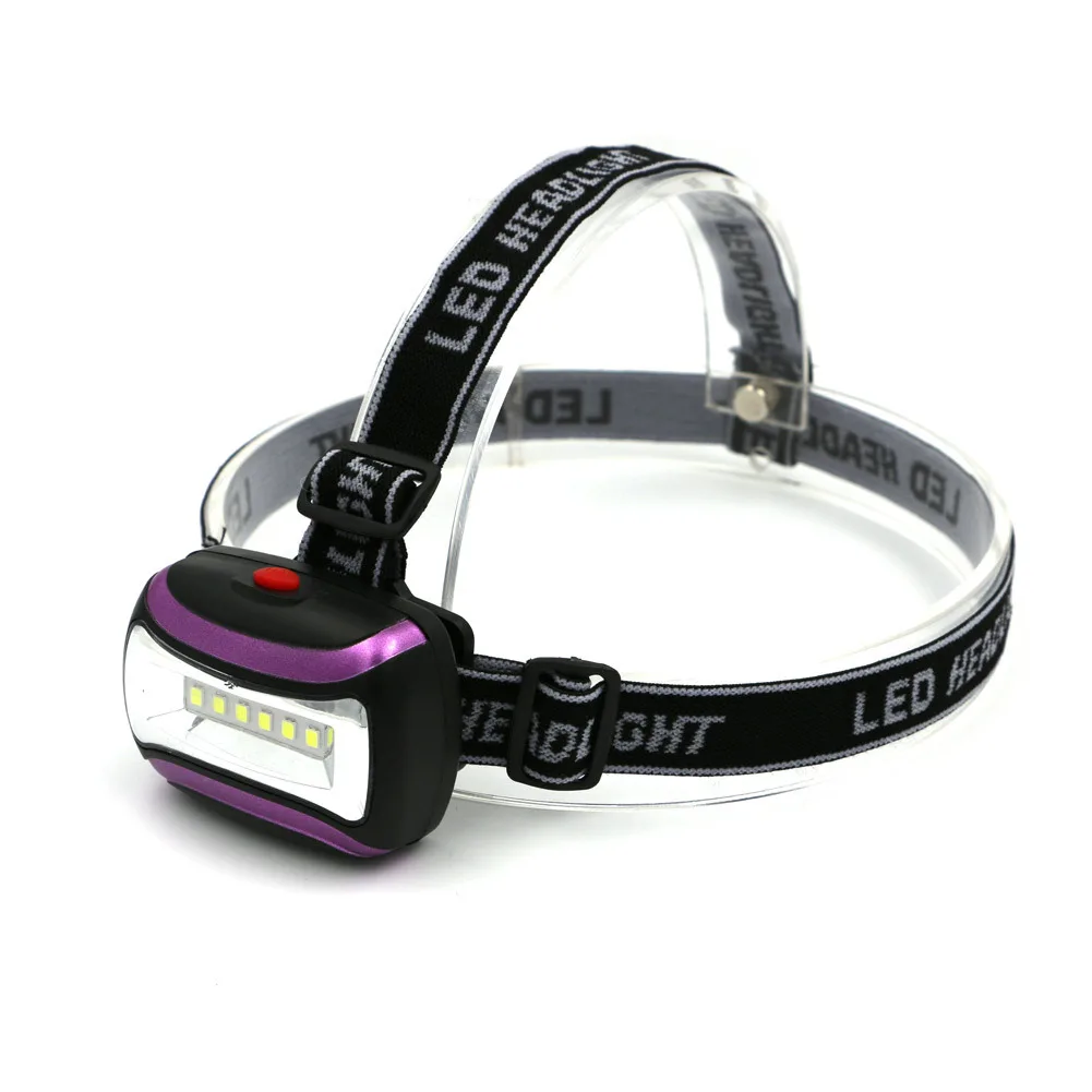 
Mini 6LED Headlamp Headlight 3 Modes Forehead Flashlight Torch Lighting Waterproof Head Lamp Lantern For Outdoor Hunting Fishing 