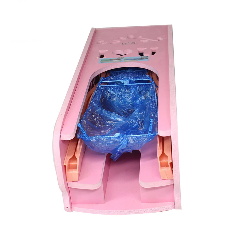 Manufacturer supply medical disposable plastic automatic shoe covers machine