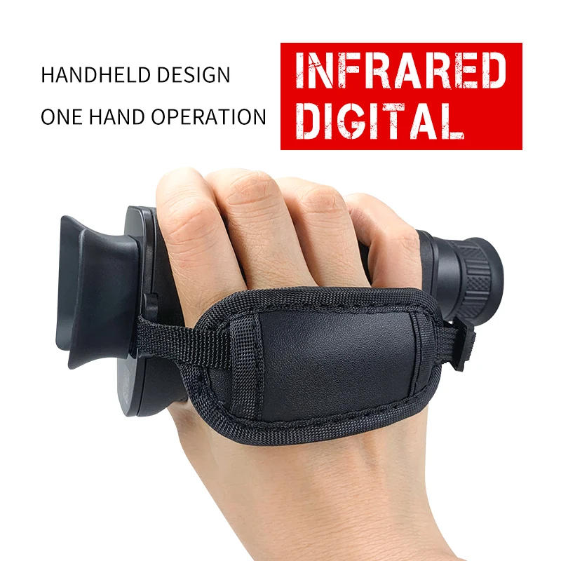 8X Digital Infrared Single Tube Night Vision Camera With a Recording Resolution of 1920x1080P Day and Night Vision Telescope