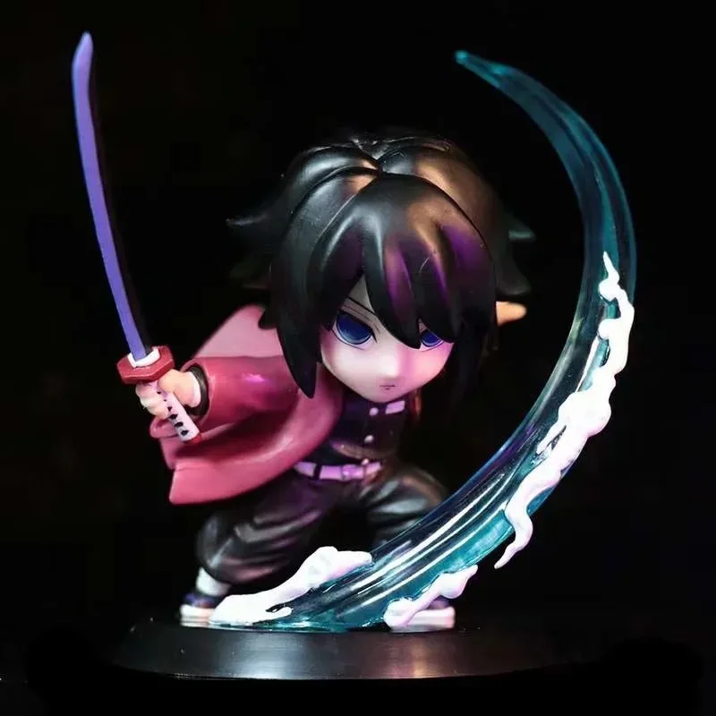 Qedition Kanroji Mitsuri Аниме Фигурка демон убийца Shinazugawa Sanemi Kochou Shinobu Rengoku Kyoujurou Uzui Tengen Tomioka Giyuu