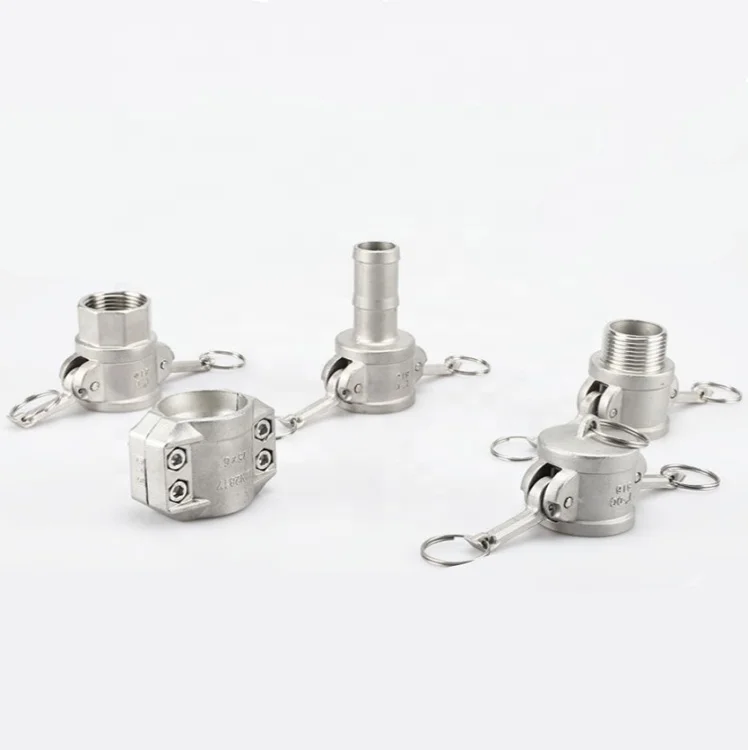 China supplier type B 304 stainless steel  female camlock x male pipe NPT