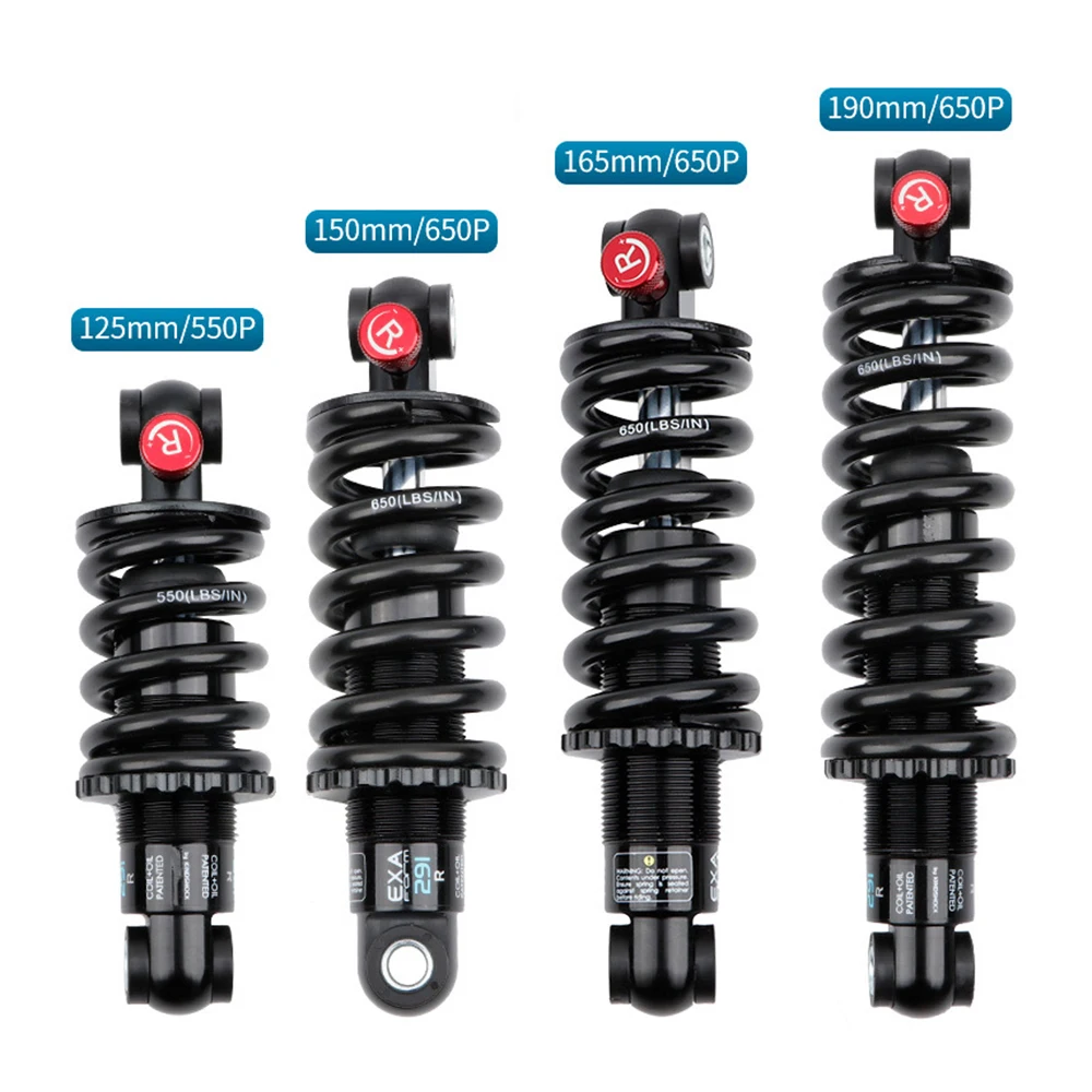 KS EXA 291R 125 150 165 190 мм пружинная подвеска для горного электроскутера велосипеда электровелосипеда задний амортизатор