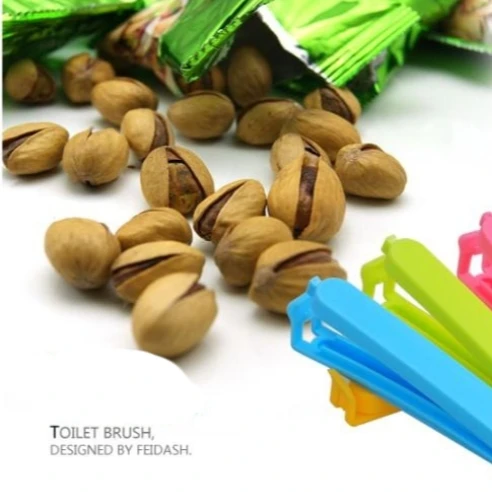 Customized Food Bag Clips Plastic Sealing Clips for food packages Clips