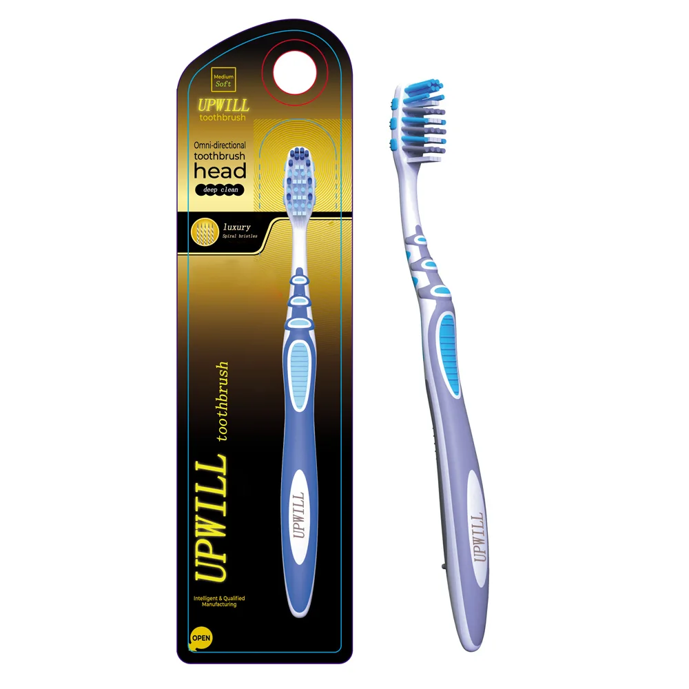 gum massage and tongue cleaner premium dental care adult toothbrush