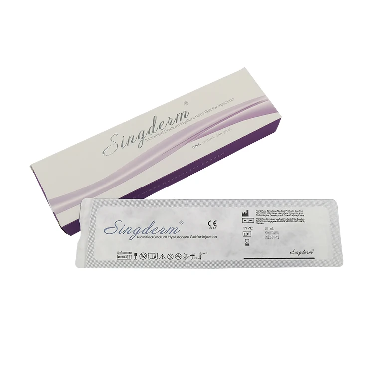 Инъекции ягодиц гидрогеля европейского качества для продажи наполнитель гиалуроновой кислоты 2 мл в шприце