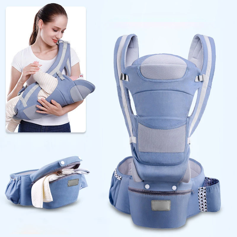 One Piece Travel with Easy Suitable for 4 seasons supportive back plate Multi-function Baby Carrier seat/ hip seat belt carrier