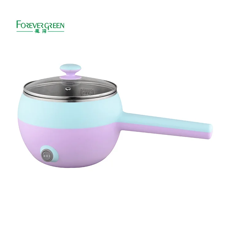Customized Home 1.2L New Plastic Pp Electric Mini Multi Function Pot