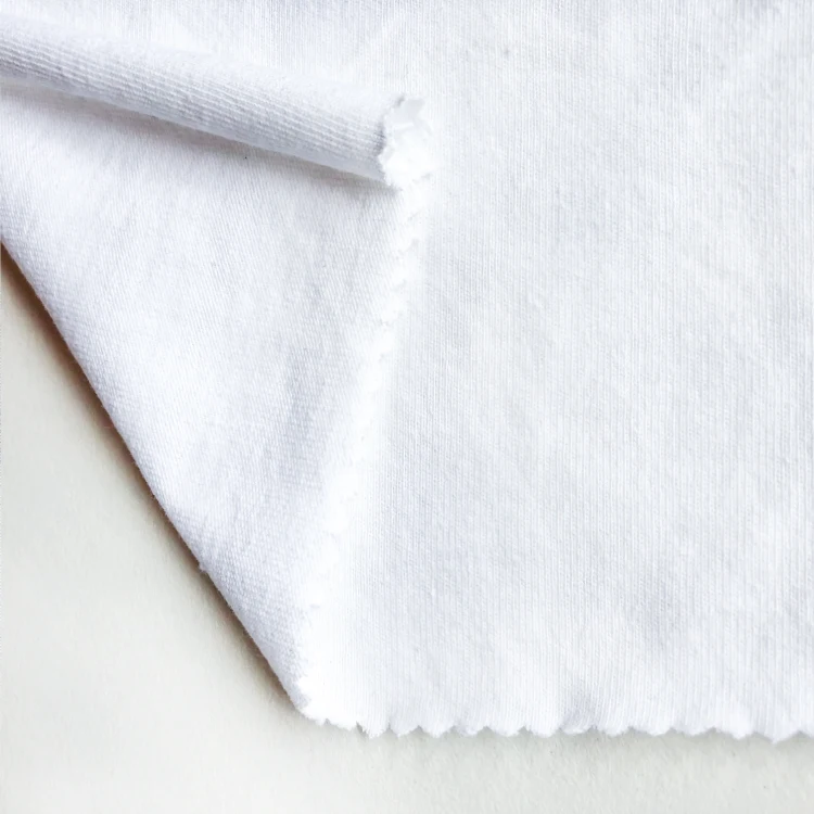 High Quality Eco Friendly 100% Cotton Fabric T Shirts Cotton Fabrics For Baby Clothing Wholesale