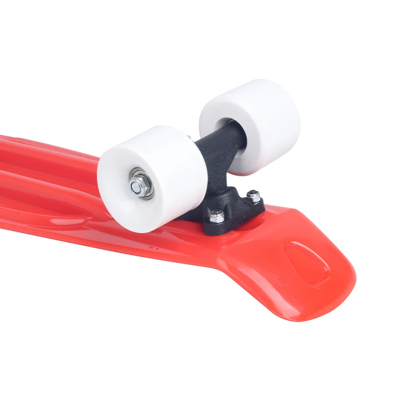 wholesale Mini 22 inch complete blank deck plastic fish board cruiser skateboard with PVC wheel