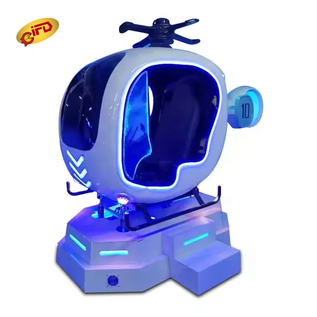 IFD Commercial Virtual Reality Flight Simulator 9D VR Airplane Helicopter Game Machine Equipment For VR Park