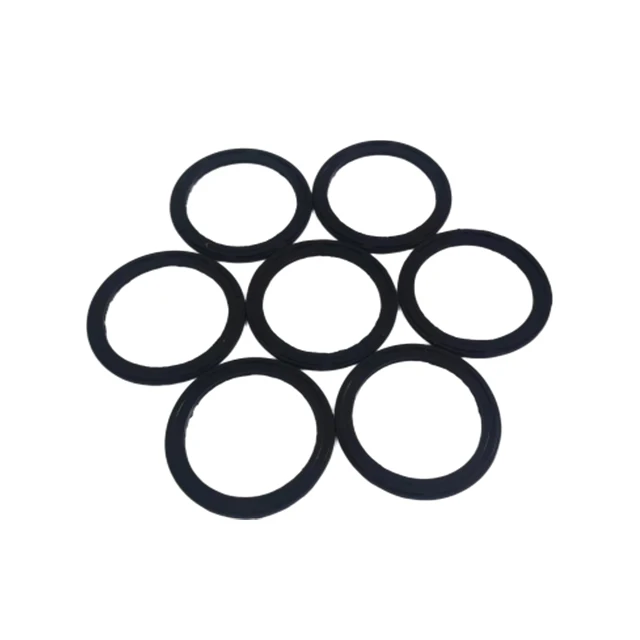 Factory hot sale 2mm customizable thickness high elasticity insulating rubber shock absorbing with slotted seal