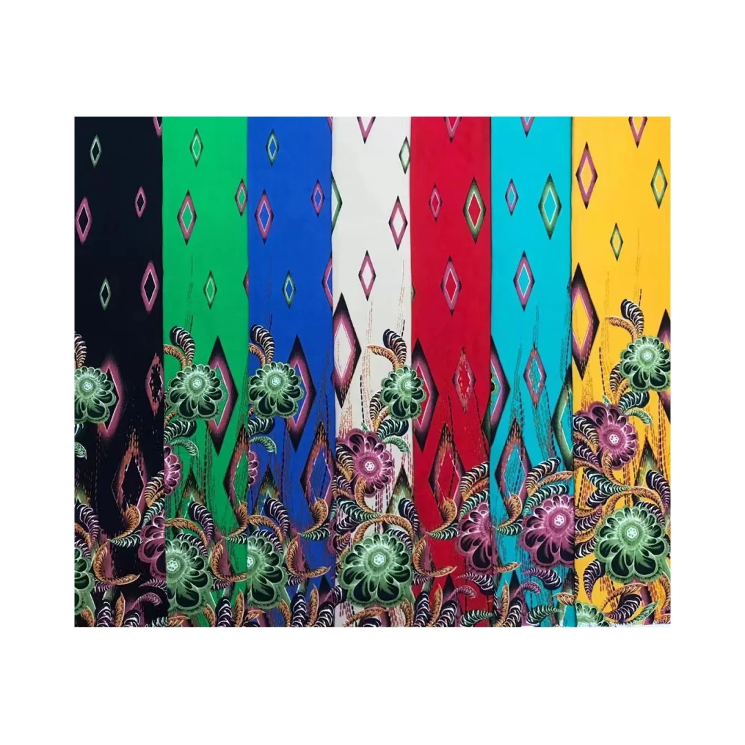Japanese for Somali Dirac Set Breathable High Quality 100% Rayon Fabric 100viscose Fabric 100%rayon Woven Fabric Printed Swiss