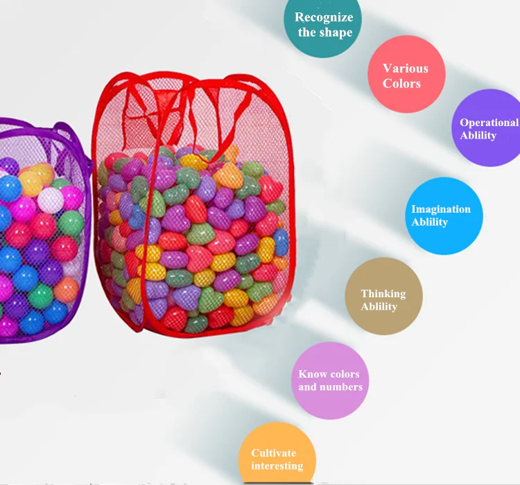 Crush Proof BPA Free Non outdoor playground plastic ocean ball soft play equipment set ball pit ball