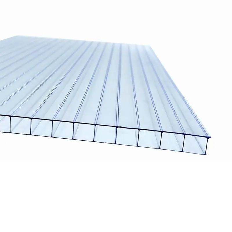 Manufacturer polycarbonate sunshine skylight sheet polycarbonate hollow sheet for car parking shade