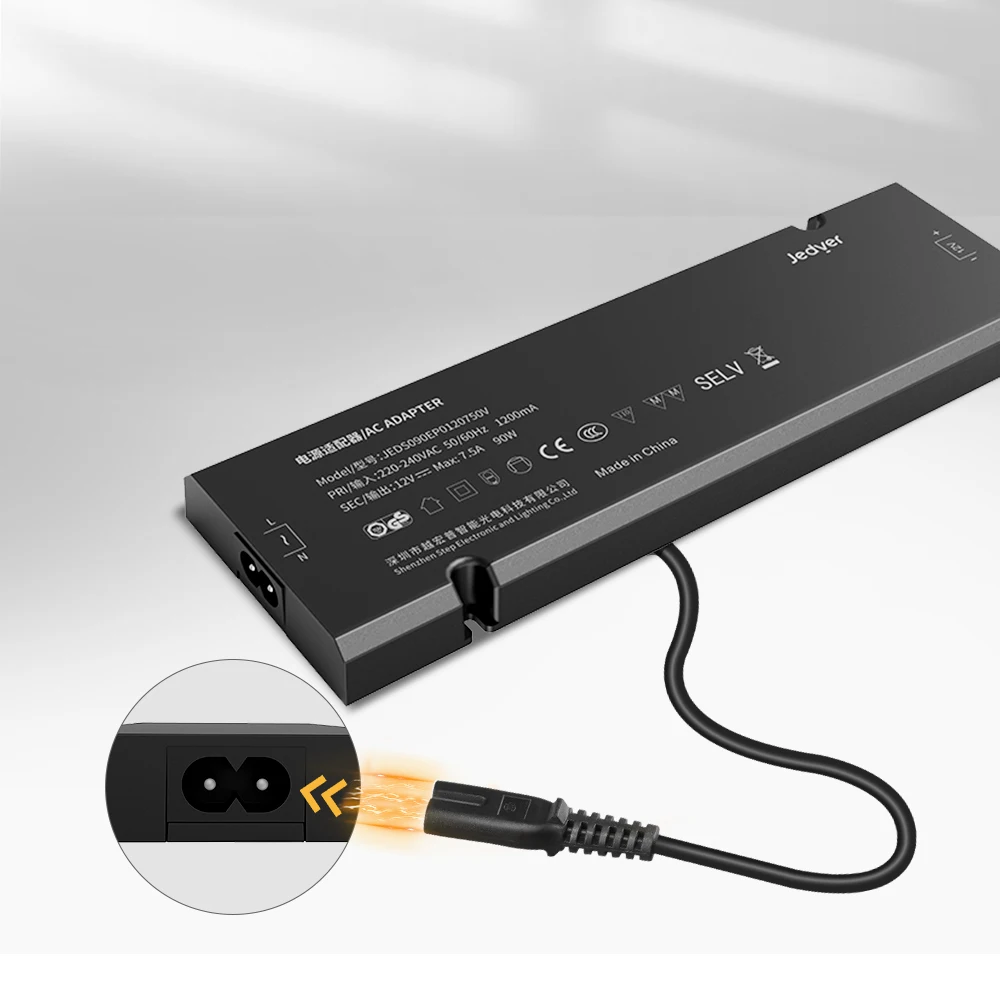 JD8.05.004 220V 90W 12V Safety Convenient Reliable Smart Driver Pro For LED Light