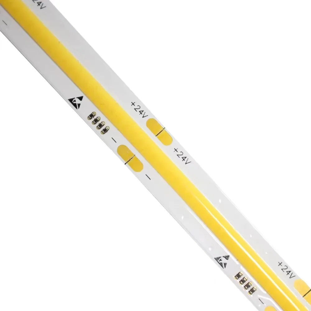 COB strip light with 480leds/meter PCB width 10mm 14w/m 12v 24v COB led stri