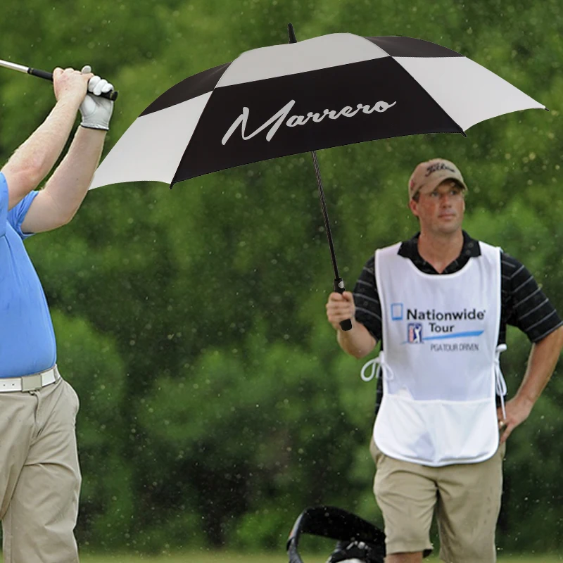 Promotional logo printing white black golf umbrella 30 inch market advertising umbrella outdoor travel men umbrella for rain
