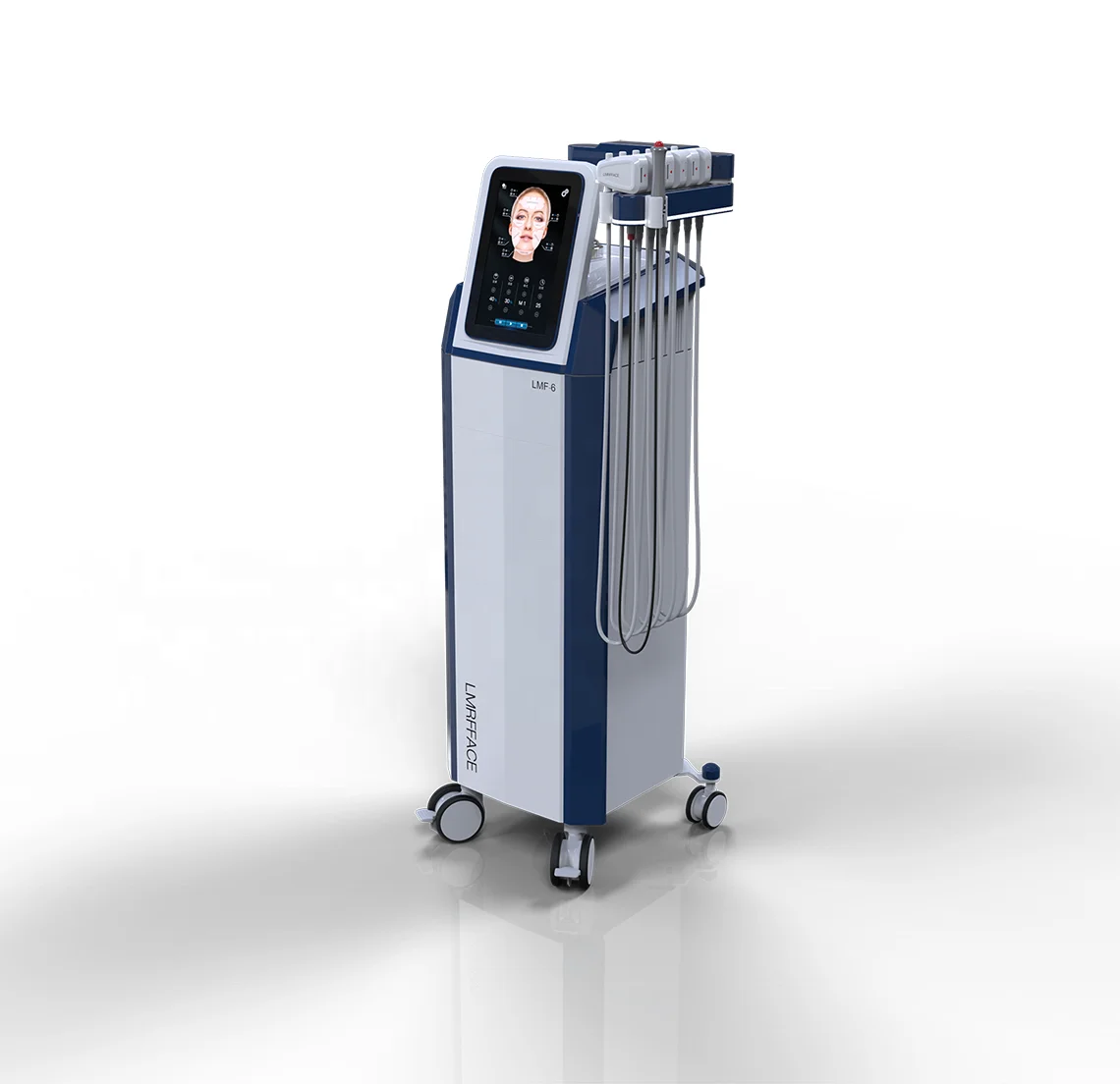 High Intensity Electromagnetic Stimulation EMS RF Face Sculpting Non-Invasive Face Lifting Wrinkle Reduction