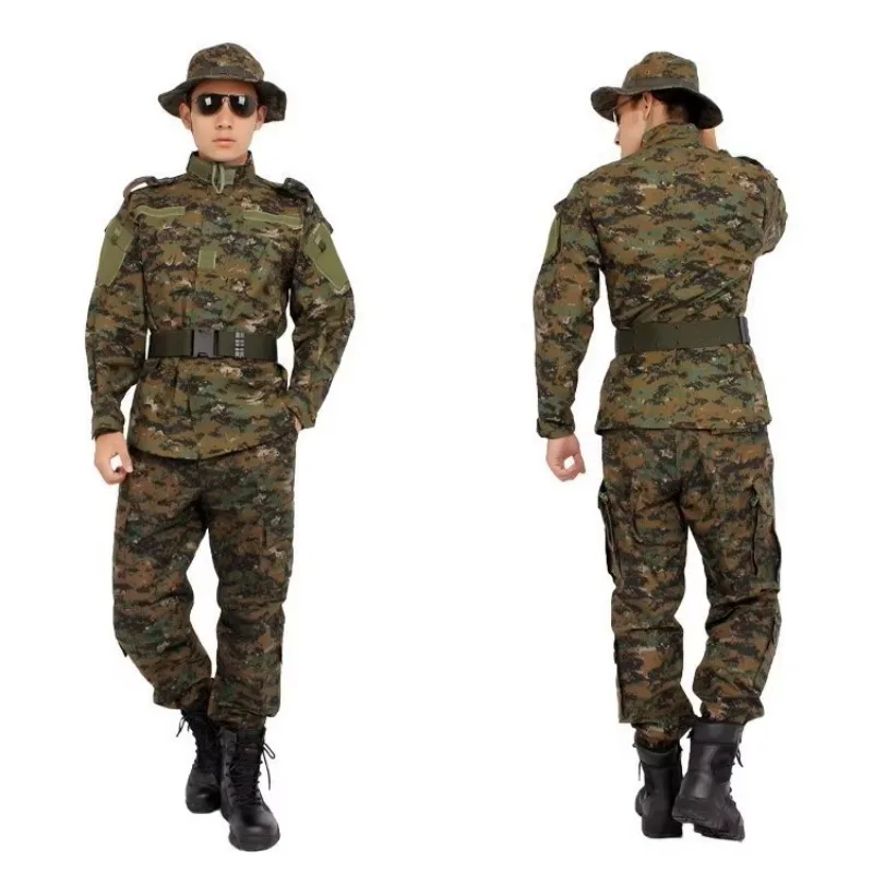 Loveslf Wholesale High Quality Training Clothing ODM Camouflage Uniform Clothing Digital Woodland Jungle Camo ACU Uniform