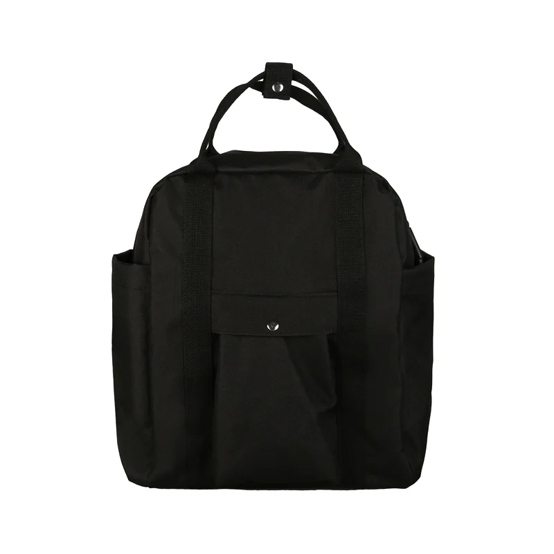 Wholesale cotton canvas customized women kids backpack school bags with logo