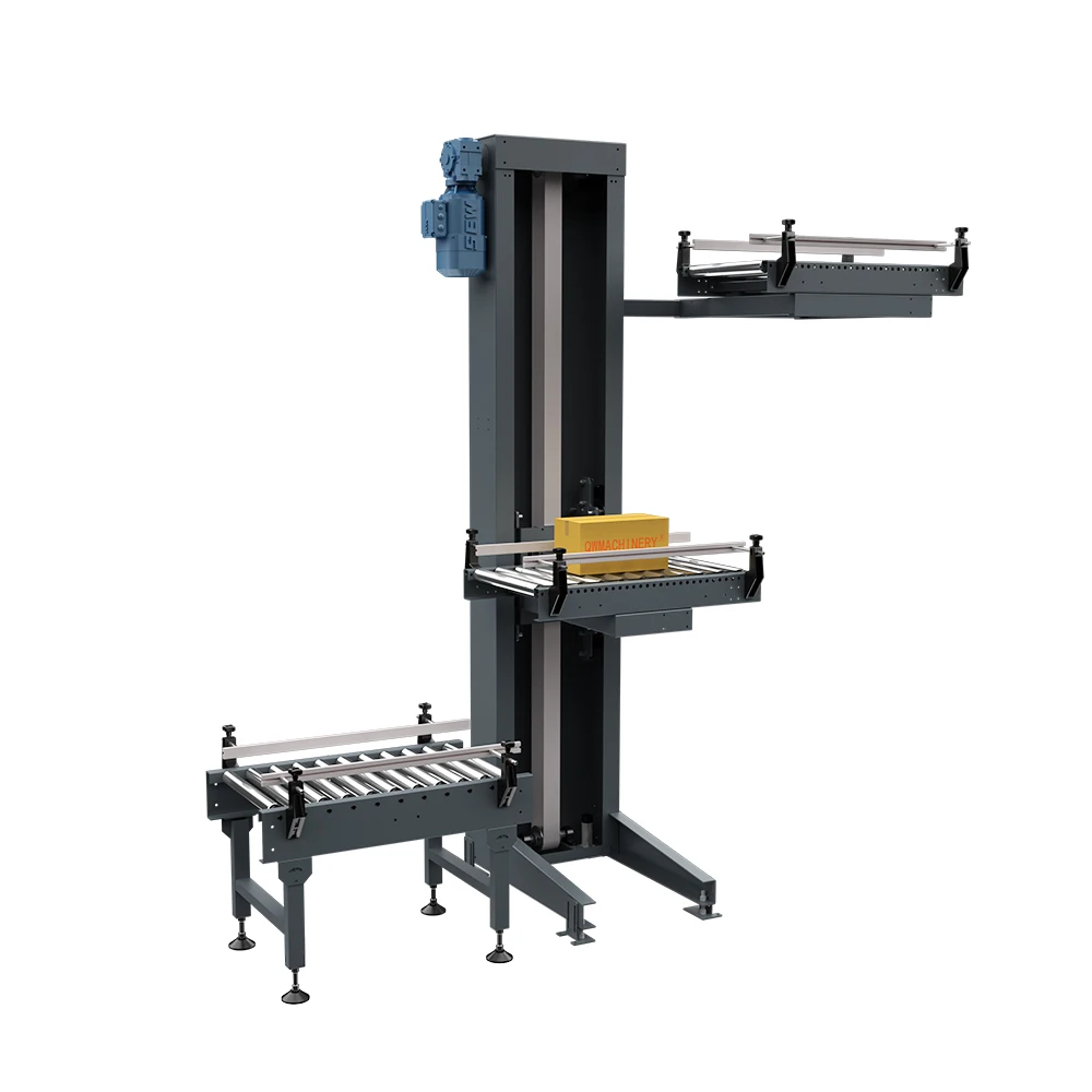 Вертикальный трансферный подъемник поршневого типа, транспортирующий различные направления