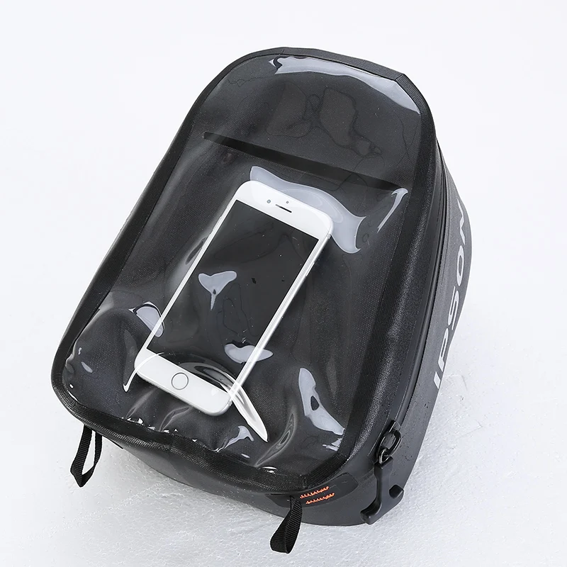 
TPU Waterproof Motorcycle Tank Bag Tool Bag Customized Prints Logo 