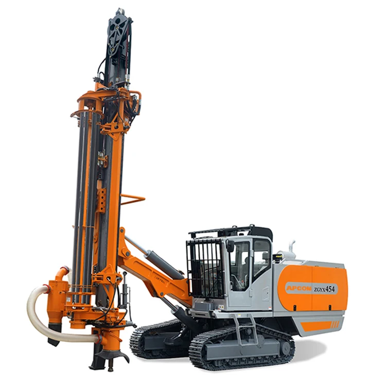 APCOM ZGYX 454 wholesale hydraulic rotary head small rock drilling rig ZEGA soil tube well drilling rig machine for construction