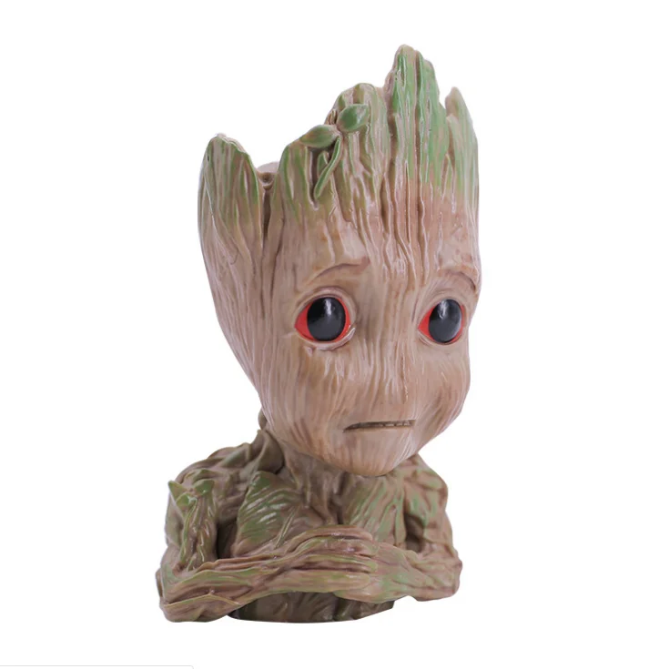 New design  Action Figure Baby Groot Flower pot