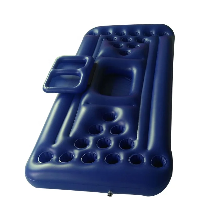 Factory Wholesale  PVC Inflatable Beer Pingpong Table Pool Float Toys for Fun Water Party