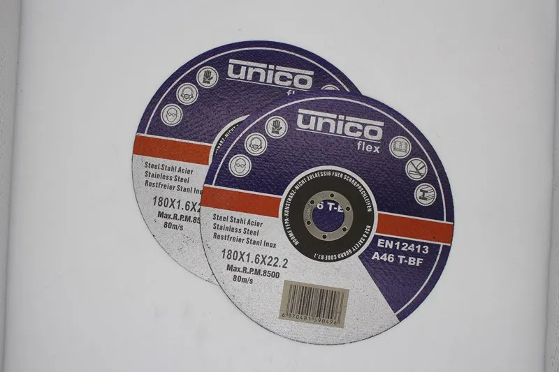 180x1.6 Aluminum disc angle disc for metal saw blade disco corte marmol cutting disc