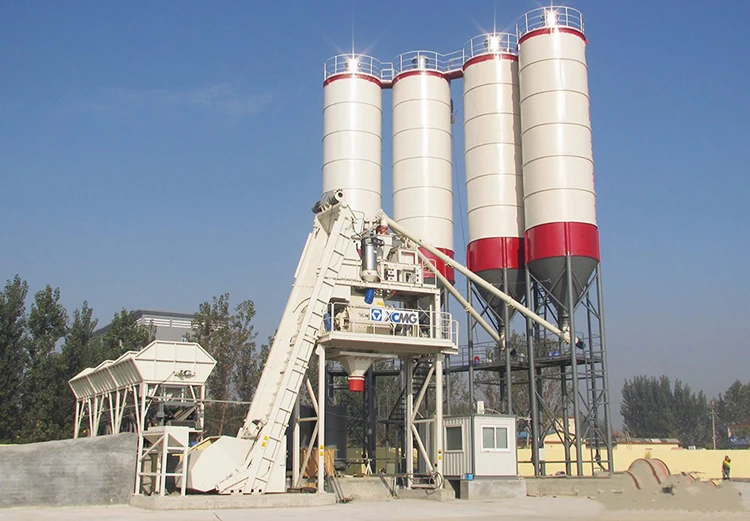 XCMG Manufacturer Second Hand HZS120 China 120m3 Concrete Batching Plant Price