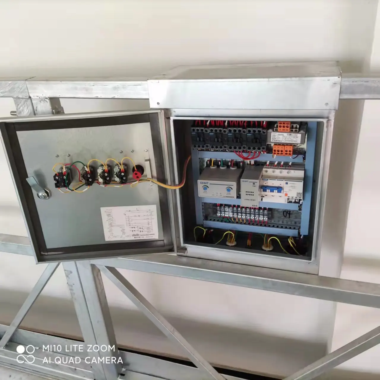 ZLP 630 aluminum electric hanging scaffold suspended gondola work platform lift