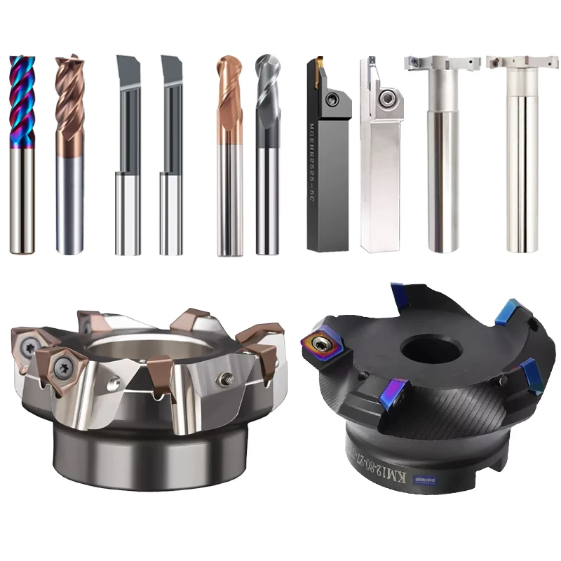 end mill and face cnc milling cutter