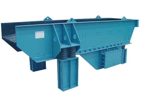Convenient Installation Sand Vibrating Vibratory Feeder For Stone Crushing Plant