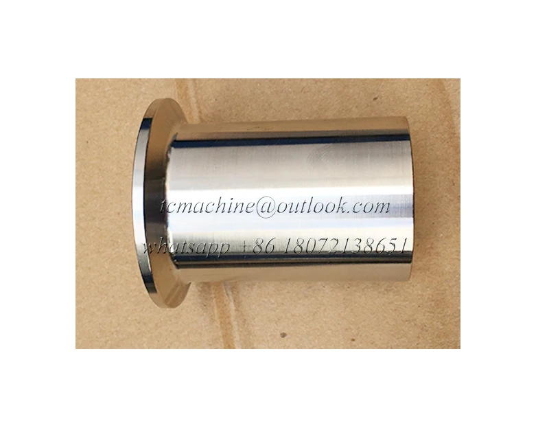 tank parts 60mm length 1.5' stainless steel 304 sanitary quick install Ferrule