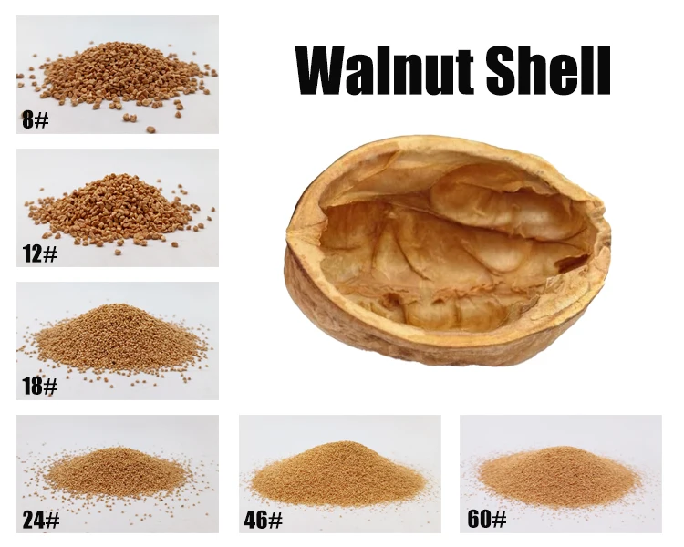 Walnut Shell Sand Abrasive Grain for Polishing
