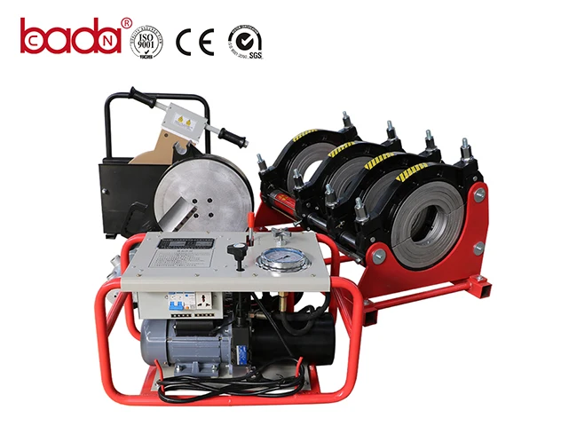 BADA производитель 355 hdpe электрическое оборудование для стыковой сварки сварочный аппарат 90-355