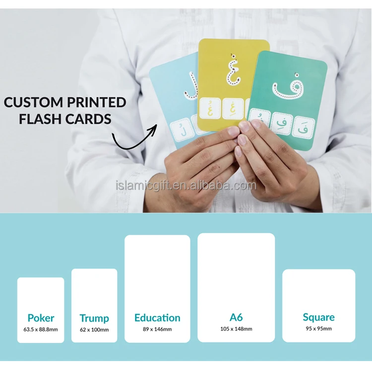 Kids Pre School unique Dutch Food Flashcards Printing Services Bendable Flash Cards Manufacturer