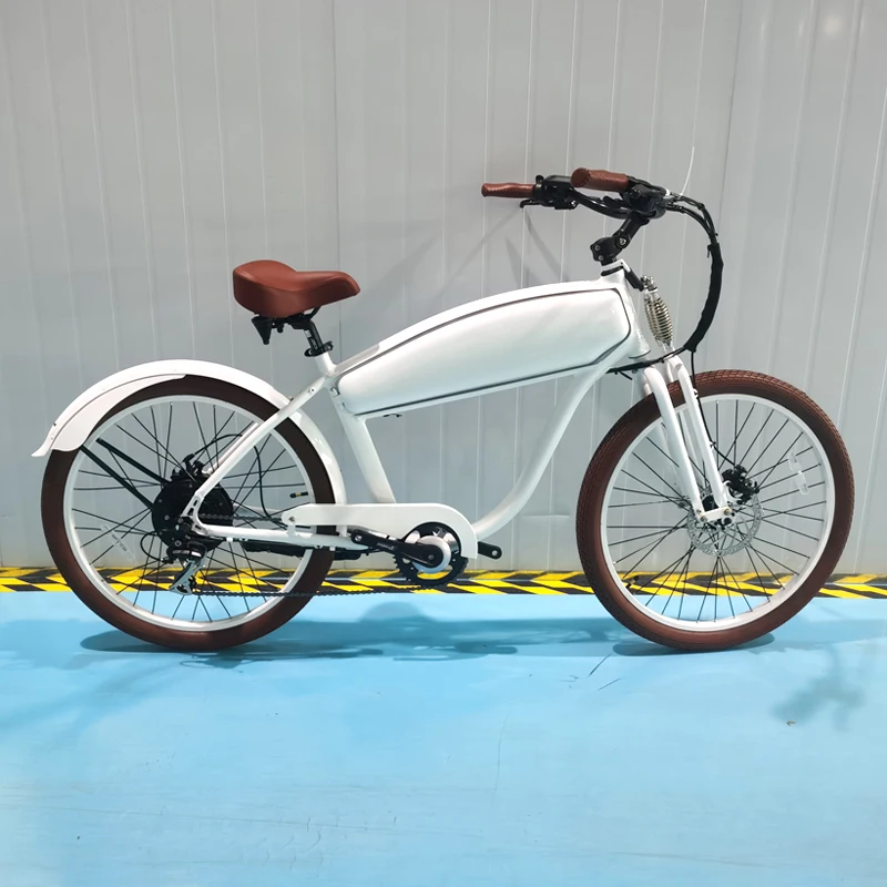 48V Retro Electric Bicycle Vintage Electric Bike 500w Commute ebike