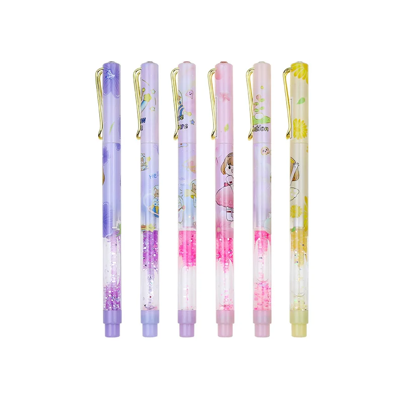 BECOL New Coming Floating Barrel  Pencil With Built-in Eraser No Need Sharpened Drawing Inkless Eternal Pencil for Students