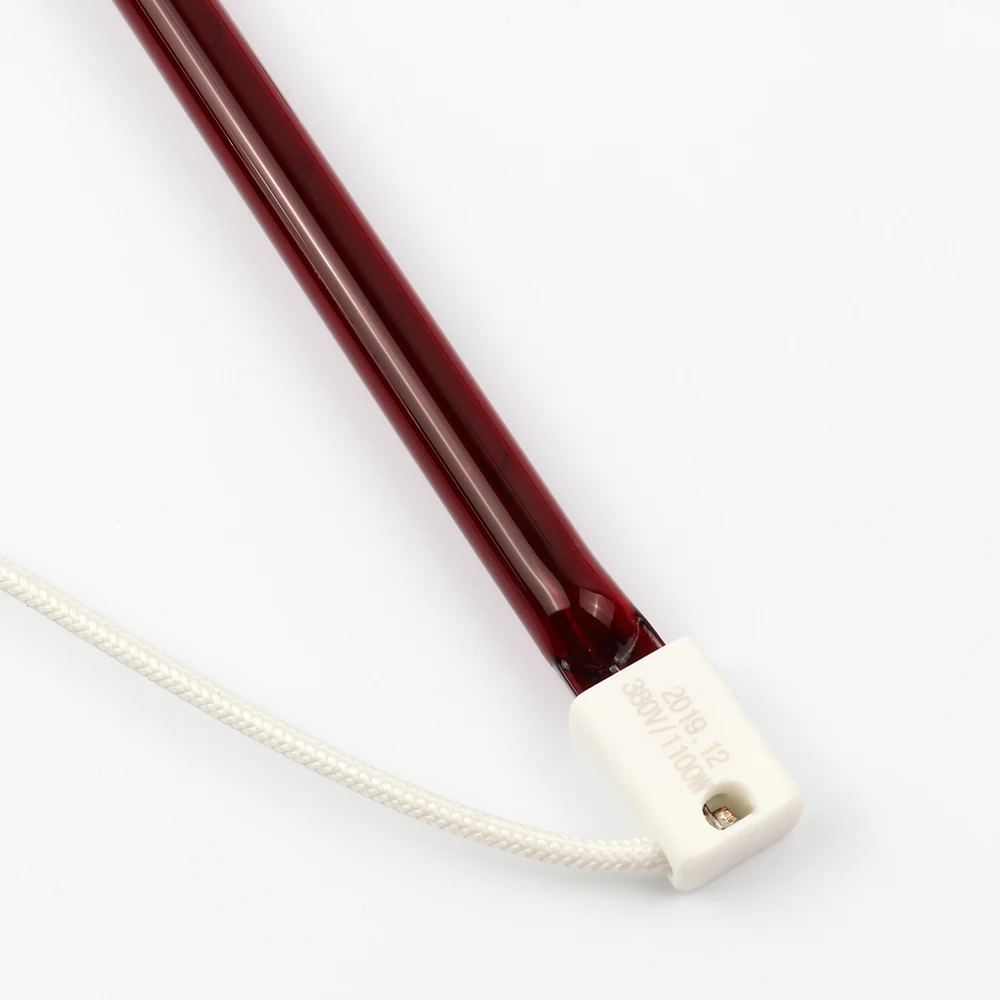 530Mm Infrared Bulb Ruby Red and Clear Infrared Heating Lamp