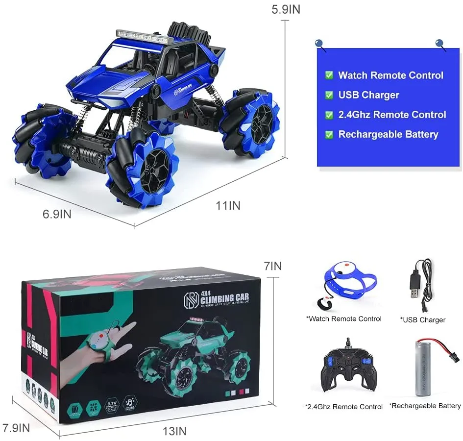 1:14 Remote Control Big Monster Car 4wd Off Road Rock Electric Toy Off All Terrain Radio Remote Control Vehicle Truck Crawler