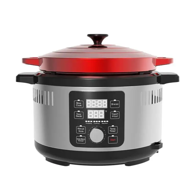 Кухонная бытовая техника 6L 1000W Olla De электрическая плита промышленная 8-литровая многофункциональная скороварка 9 в 1